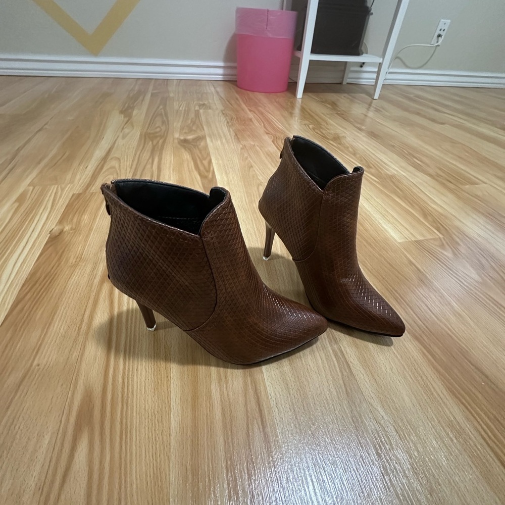 Brown Ankle Boots
